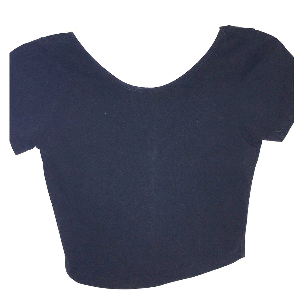 Black Crop Top